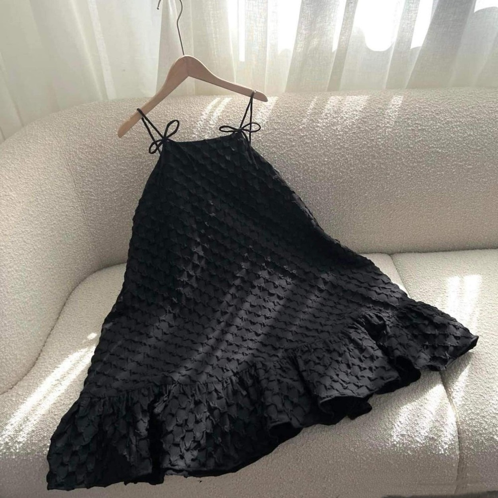 Black dress- Free Size